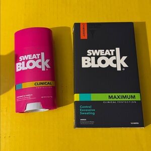 SweatBlock Clinical Protection Set